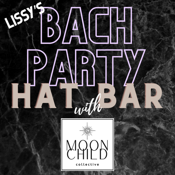 Hat Bar for Lissy's Bach Party