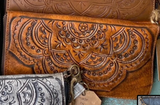 Hand-tooled Leather Wallet BAGS & WALLETS - 102 Leaders in Leather saddle mandala 