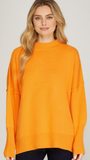 Orange You Glad To See Me Sweater SWEATERS - 131 She + Sky small  