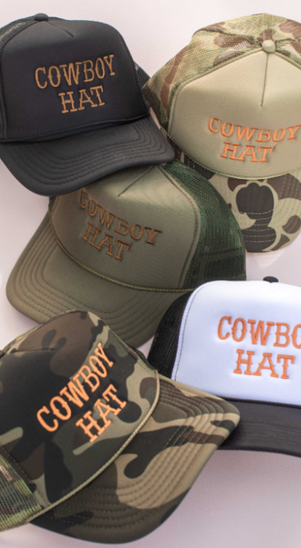 Cowboy Trucker Hat HATS & HAIR - 103 space46   