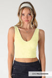 NS8309 -  Lace V Neck Tank Top