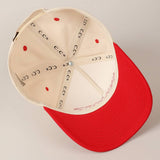 God Bless America Embroidered Two-Tone Canvas Cap