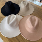 Classic Wide Brim Suede Premium Hat