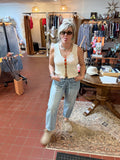 High Rise Wide Barrel Jean