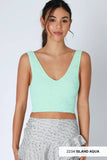 NS8309 -  Lace V Neck Tank Top