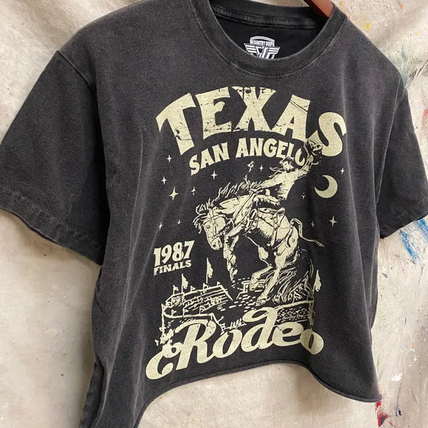 San Angelo Crop Tee