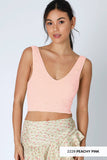 NS8309 -  Lace V Neck Tank Top