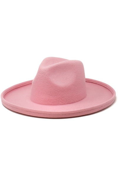100% Wool Hat  Olive & Pique lt pink  