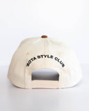 Cabin Hat - Midwest Unisex Trucker Hat Brown, Black, & Cream