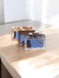 Black Cowhide ID Credit Card Wallet