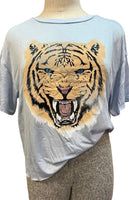 Lux Tees GRAPHIC TEES - 121 Lux LA Growling Tiger small 