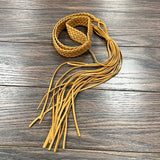 734601, Handmade Suede Y-Necklace