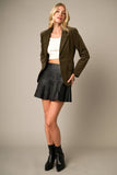 Corduroy Blazer Jacket