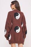 Ying Yang Cardigan