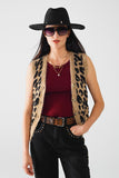 Leopard Vest