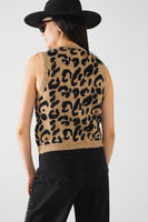 Leopard Vest