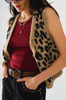 Leopard Vest