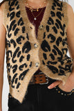 Leopard Vest