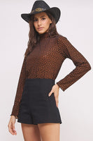 Shavonne Mesh Top