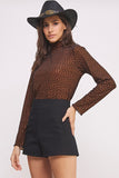 Shavonne Mesh Top