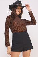 Shavonne Mesh Top