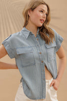 Texas Strut Chambray Top