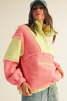 Color Block Pullover