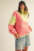 Color Block Pullover