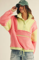 Color Block Pullover