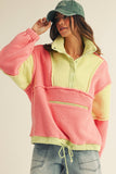 Color Block Pullover