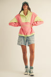 Color Block Pullover