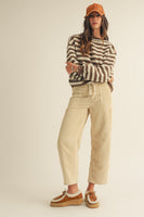 Classic Striped Crewneck Sweater