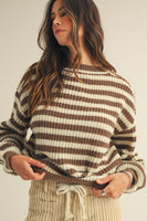 Classic Striped Crewneck Sweater