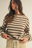 Classic Striped Crewneck Sweater