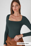 Square Neck LS Top