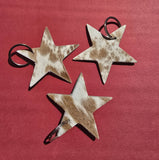 Cowhide Star Keychain – Genuine Hair