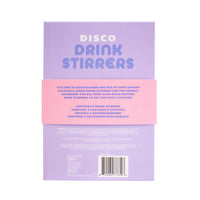 Disco Drink Stirrers-4 Pack