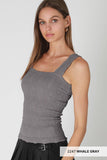 NS8416- Lace Textured Square Top