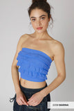 NS8401 - Layered Ruffle Tube Top