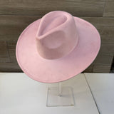 Classic Wide Brim Suede Premium Hat