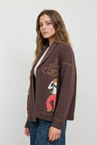 Howdy Cowboy Knit Cardigan