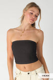 Floral Lace Tube Top