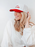 I Need a Diet Coke Embroidered Trucker Hat - Red and White