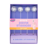 Disco Drink Stirrers-4 Pack