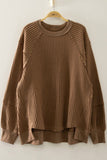 Waffle Patch Comfy Pullover