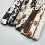 Cowhide Long Keychain - Genuine Cowhide