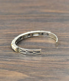 White Turquoise Cuff Bracelet