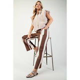 Lydia Cropped Wide Leg Pants