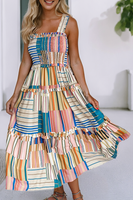 Naples Maxi Dress DRESSES - 171 Little Daisy Closet L Multi-Colored 
