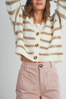 Striped Cardigan